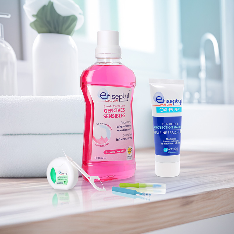Produits d'hygiène bucco-dentaire Efiseptyl