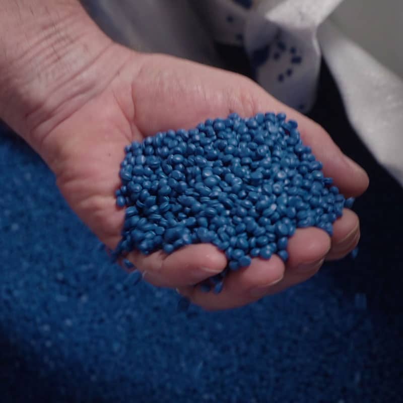 Grains de Polypropylène Recyclé