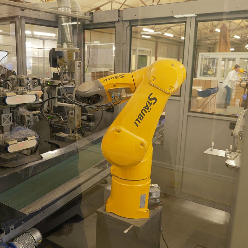 Robot de l'usine de Hermes